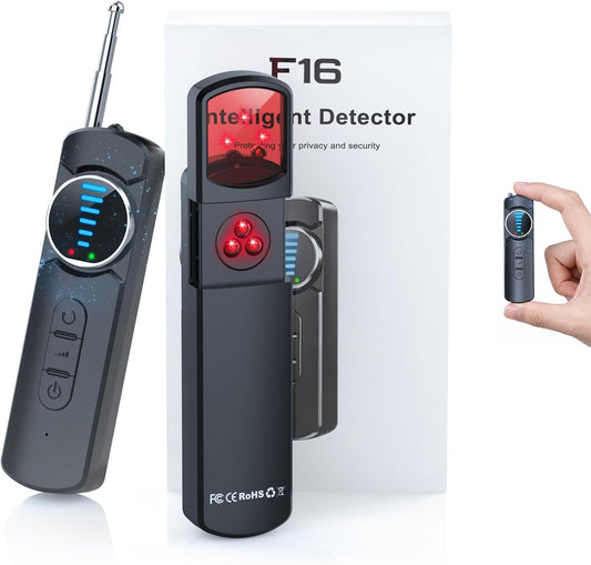 7-In-1 Hidden Camera Detectors, AI Chip Anti-Spy Camera Finder, 6 Modes