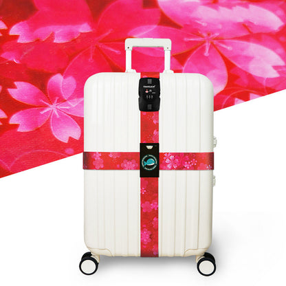 Cross Luggage Strap with TSA Combination Lock