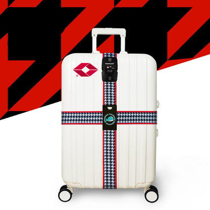 Cross Luggage Strap with TSA Combination Lock